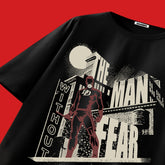 The Man Without Fear Oversized Black Tee